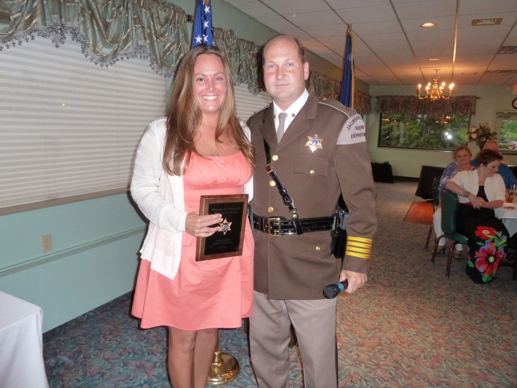 Dispatcher of the Year Shannon Thompson